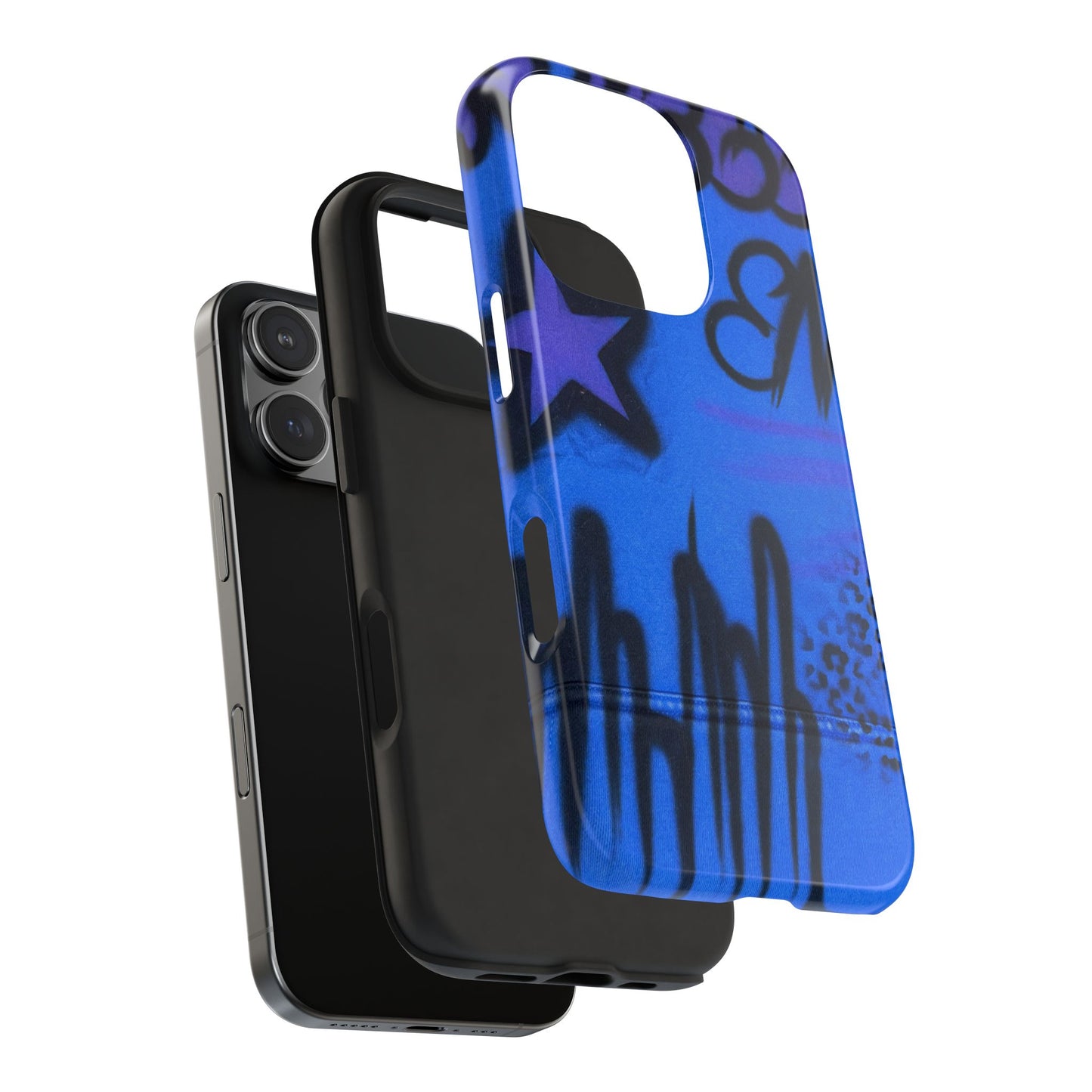 "infamous indigo" airbrush iPhone case