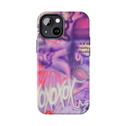 "mic check" airbrush iPhone case