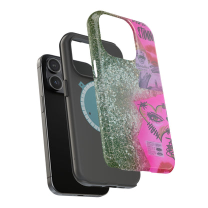 MagSafe "glitter gloss" airbrush iPhone case