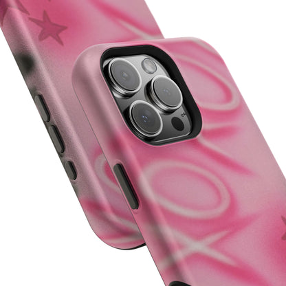 MagSafe "perfectly pink" airbrush iPhone case