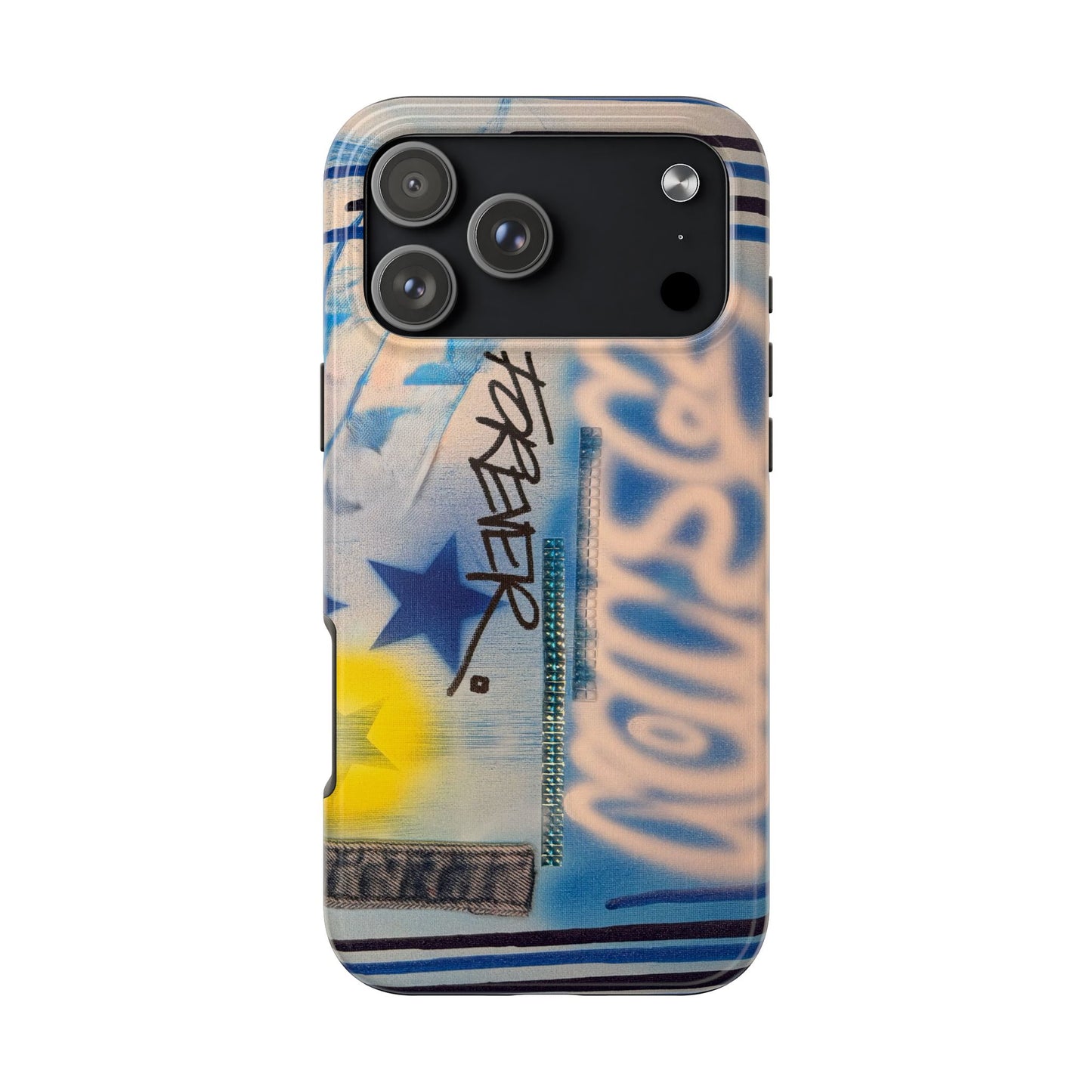 "fashion forever" airbrush iPhone case