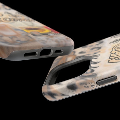 MagSafe "need $$ for coffee" airbrush iPhone case