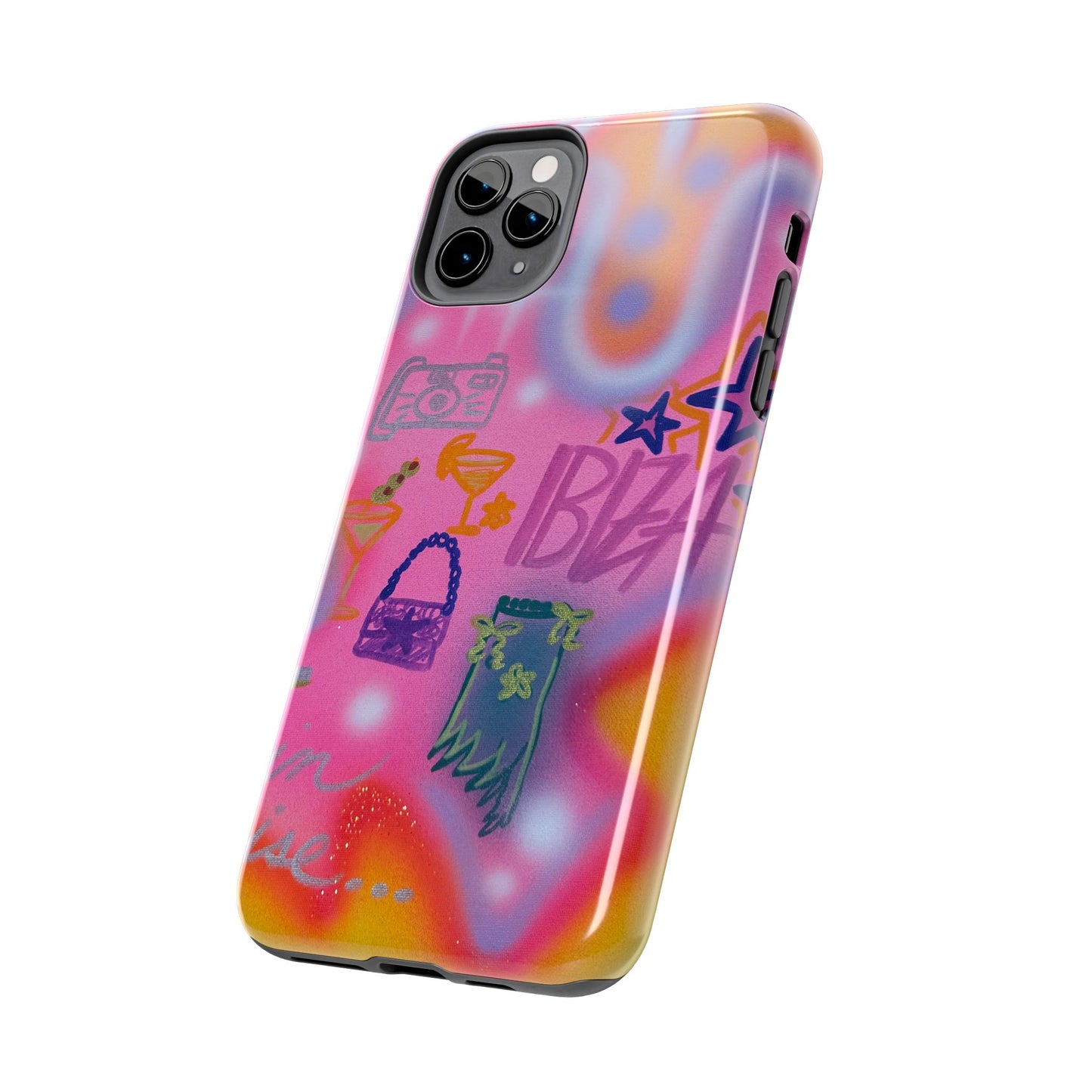 "ibiza" airbrush iPhone case