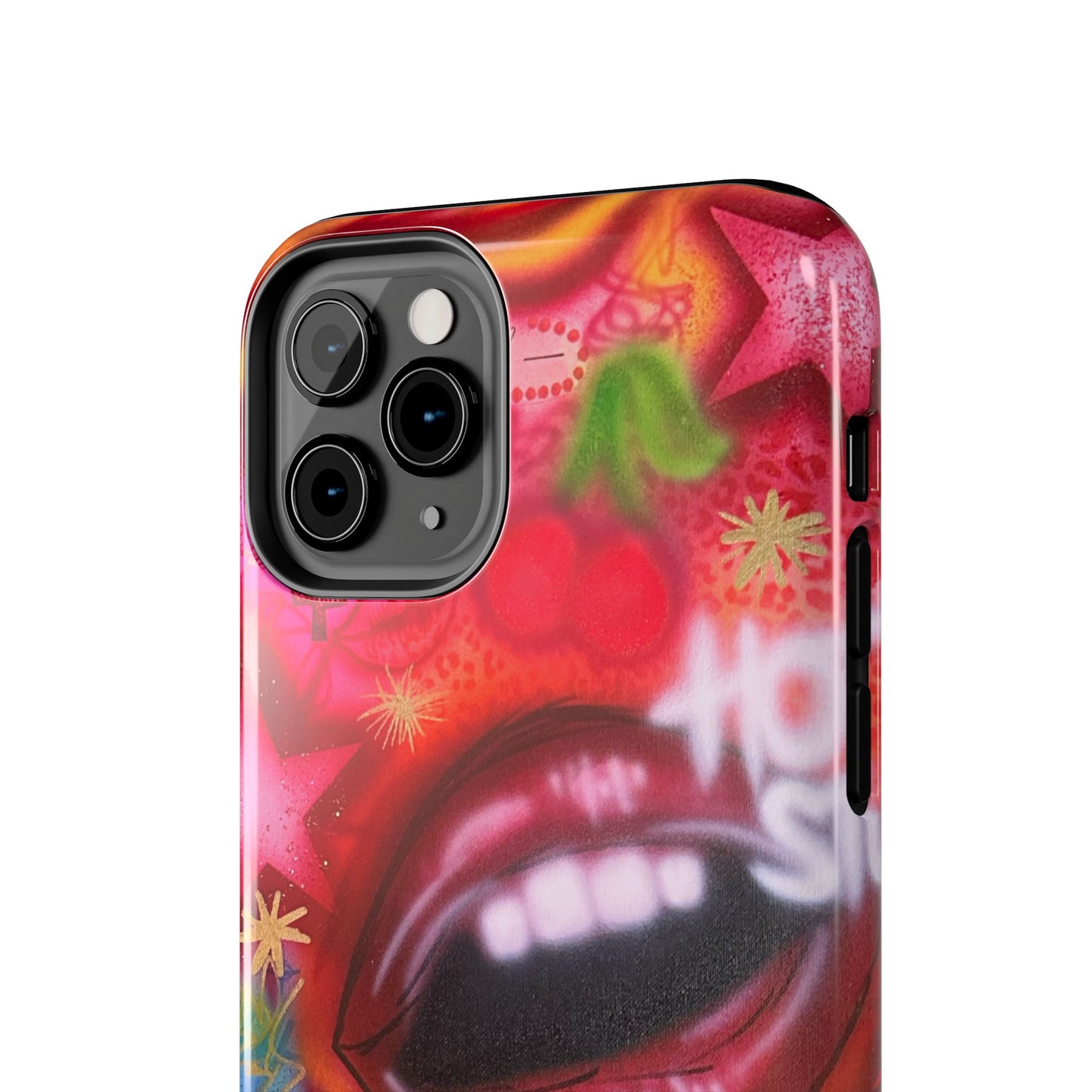 "hot stuff" airbrush iPhone case