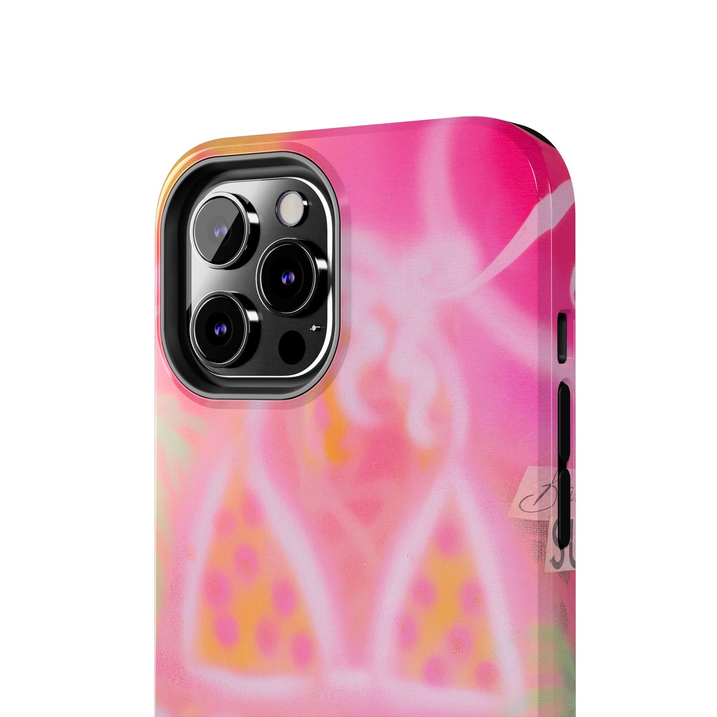 "yellow polka dot bikini" airbrush iPhone case