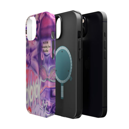 MagSafe "mic check" airbrush iPhone case