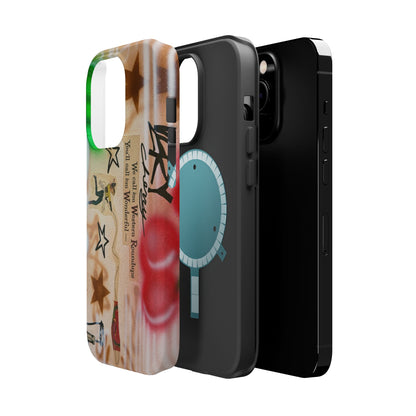 MagSafe "very cherry" airbrush iPhone case