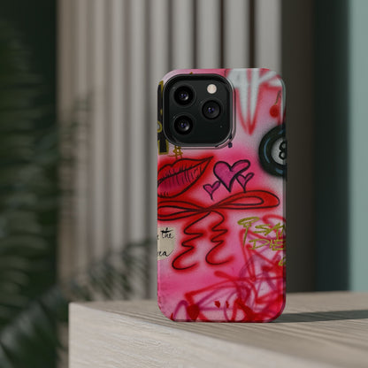 MagSafe "IT-Girl" Airbrush iPhone Hülle