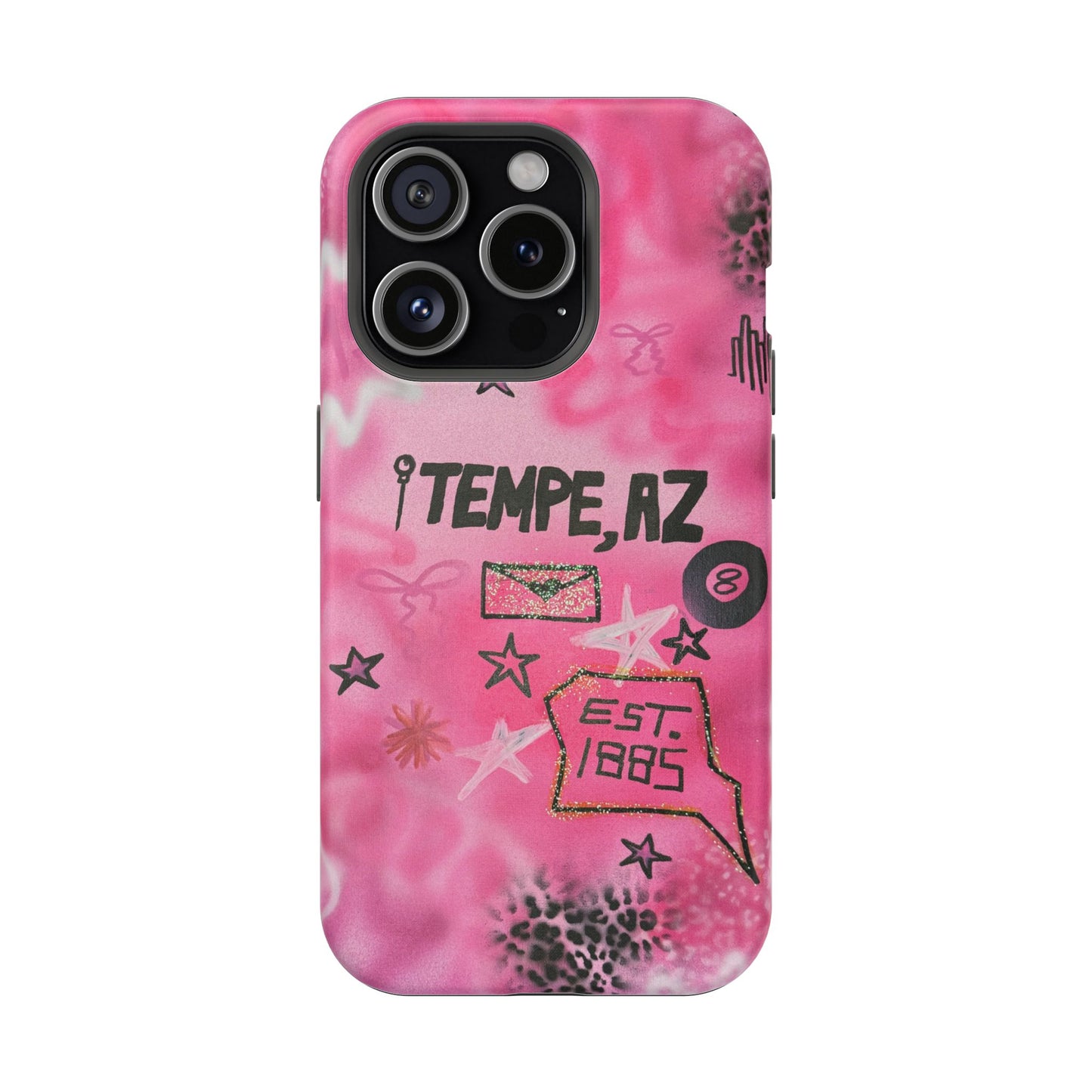 MagSafe „arizona state university pt. 2“ Airbrush iPhone-Hülle