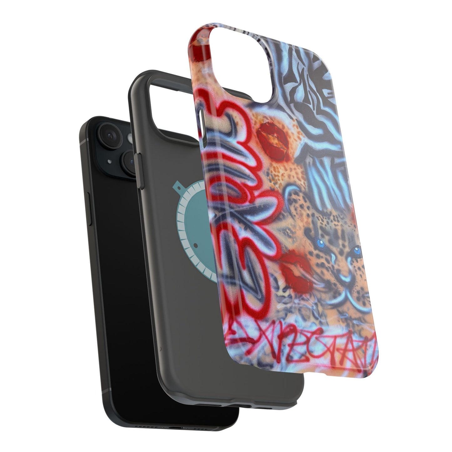 MagSafe "exotic expectations" airbrush iPhone case