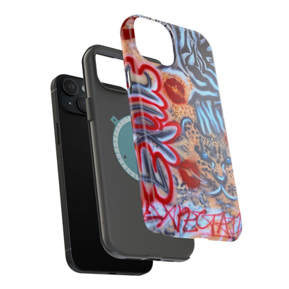 MagSafe "exotic expectations" airbrush iPhone case