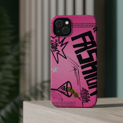 MagSafe "high fashion pt. 2" airbrush iPhone case