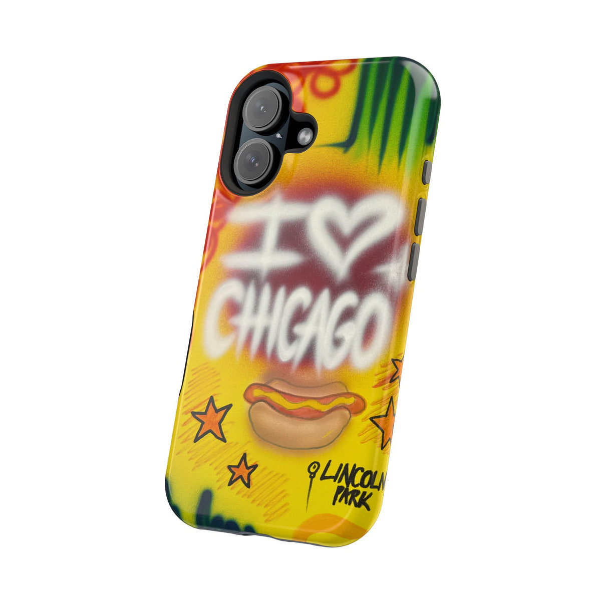 MagSafe "chicago" airbrush iPhone case