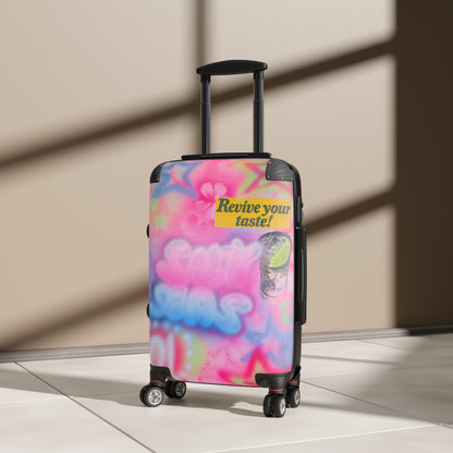 "salty seas" airbrush suitcase