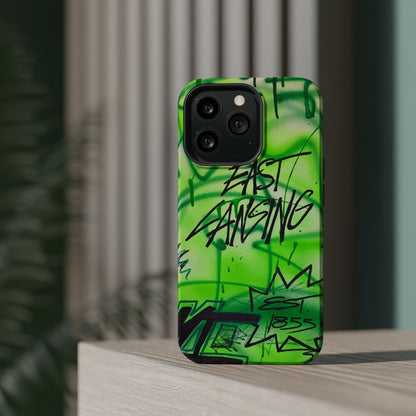 MagSafe "east lansing, mi" airbrush iPhone case