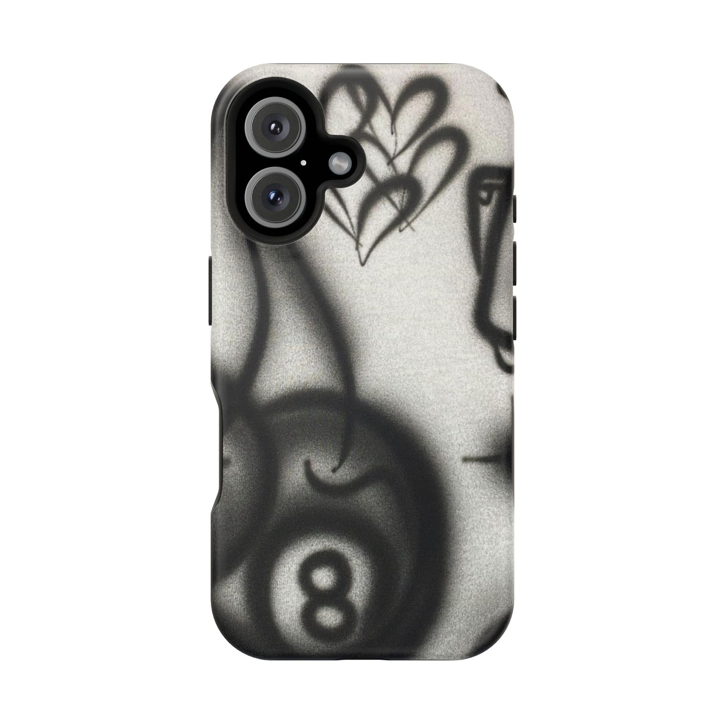 MagSafe "Hidden Ace" Airbrush iPhone Hülle