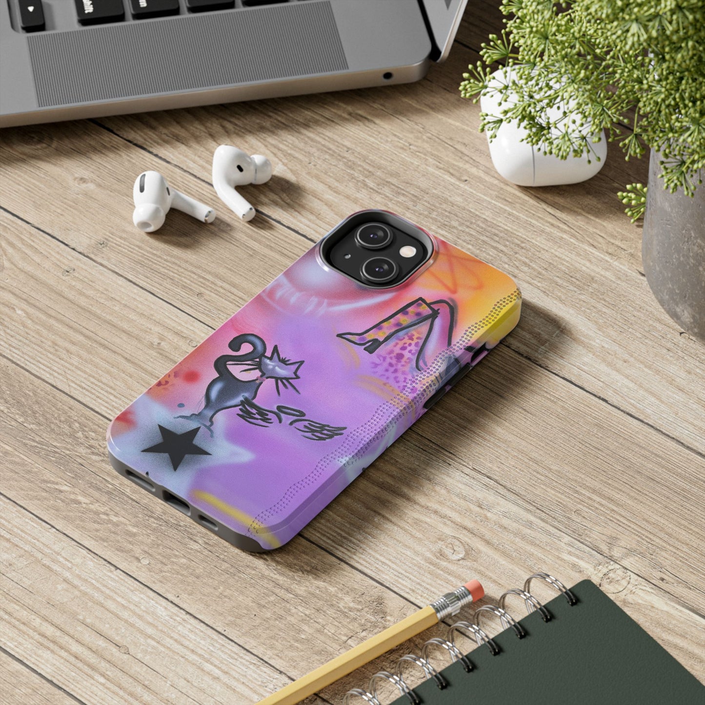 x maya cain airbrush iPhone case