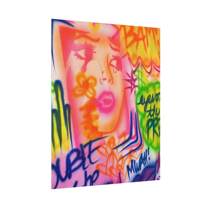 "current standards pt. 2" airbrush rolled print