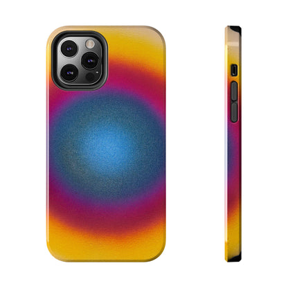 "blue raspberry aura" airbrush iPhone case