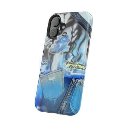 MagSafe "young lovers" airbrush iPhone case