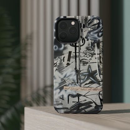 MagSafe "monochrome mood" airbrush iPhone case