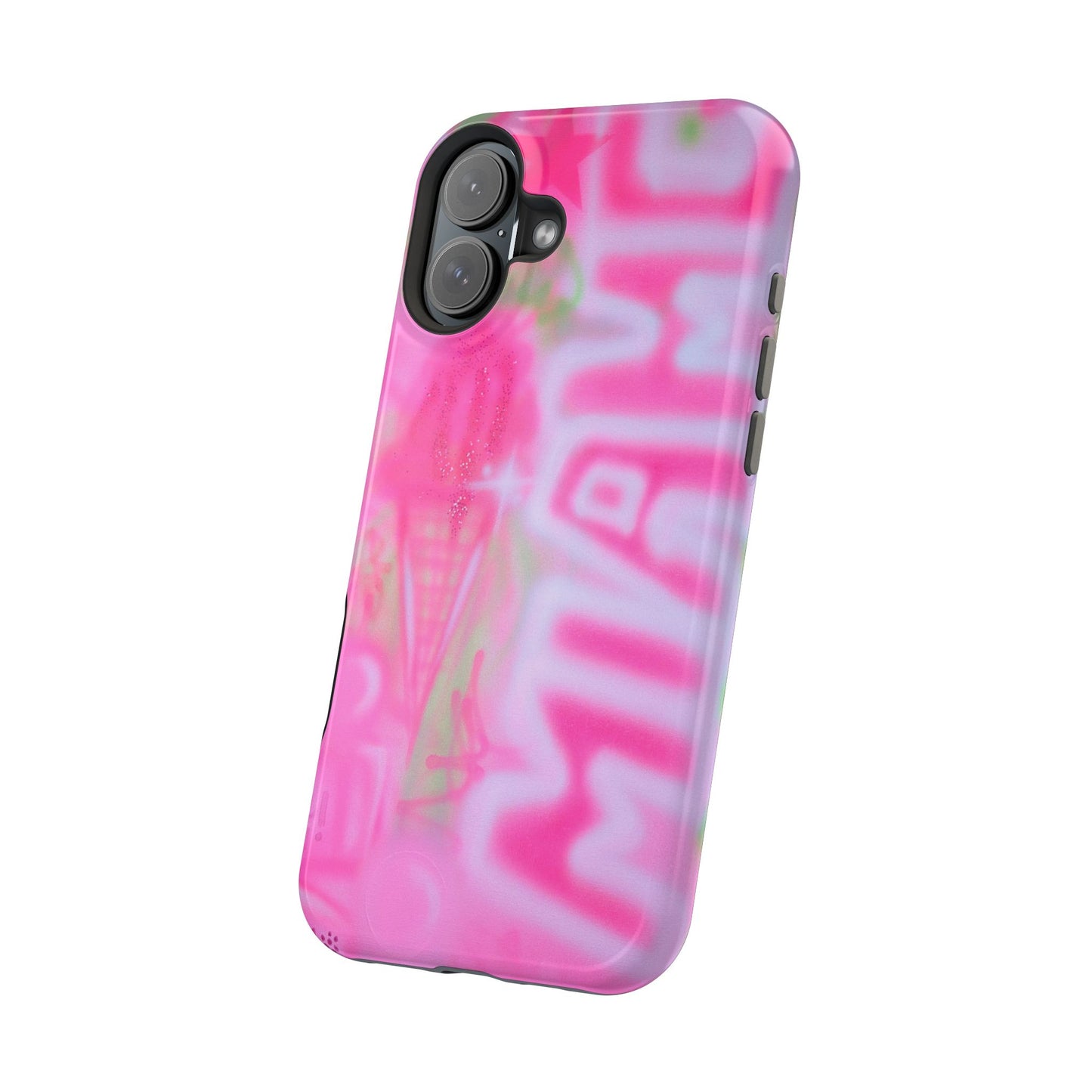MagSafe "sunset sorbet" airbrush iPhone case