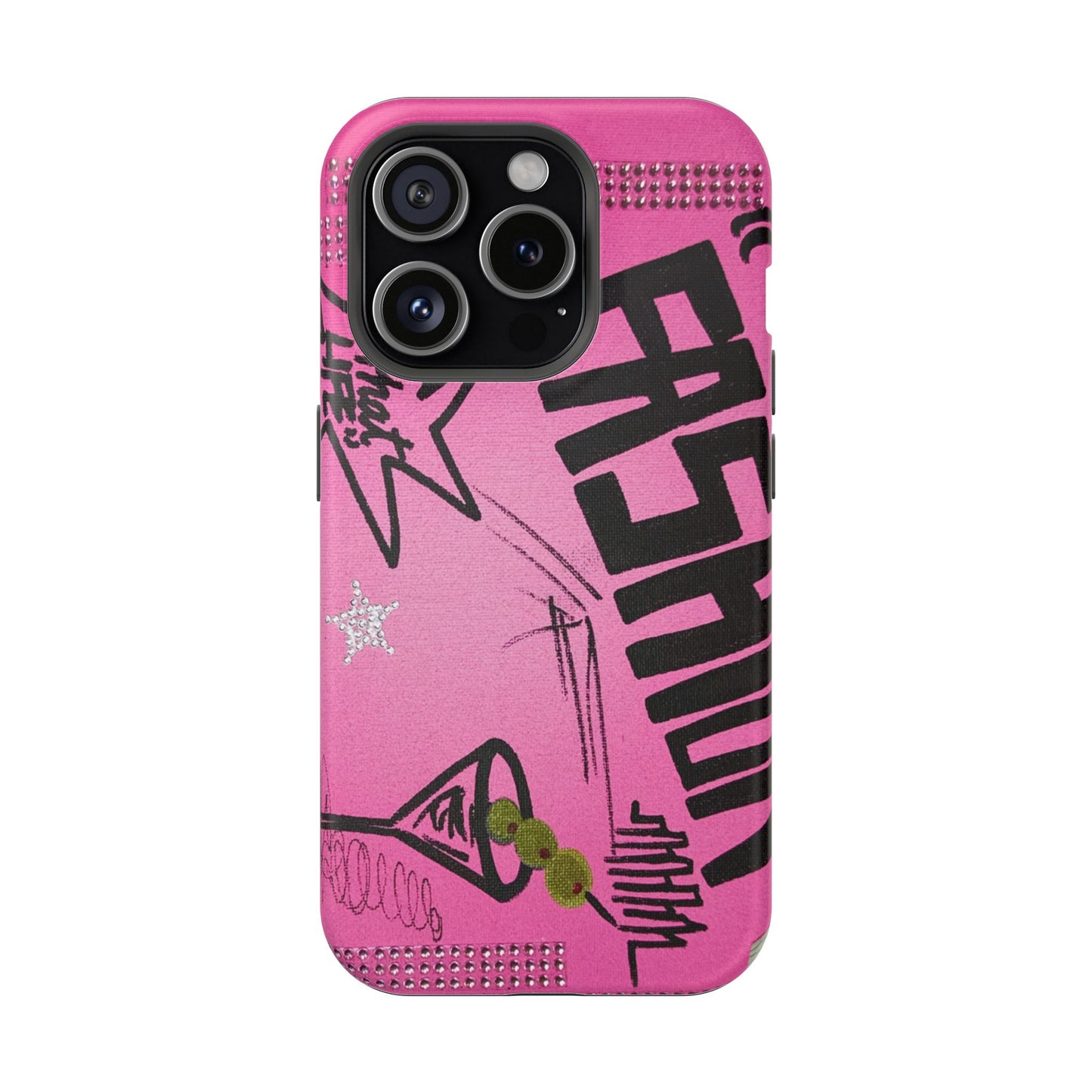 MagSafe "high fashion pt. 2" airbrush iPhone case