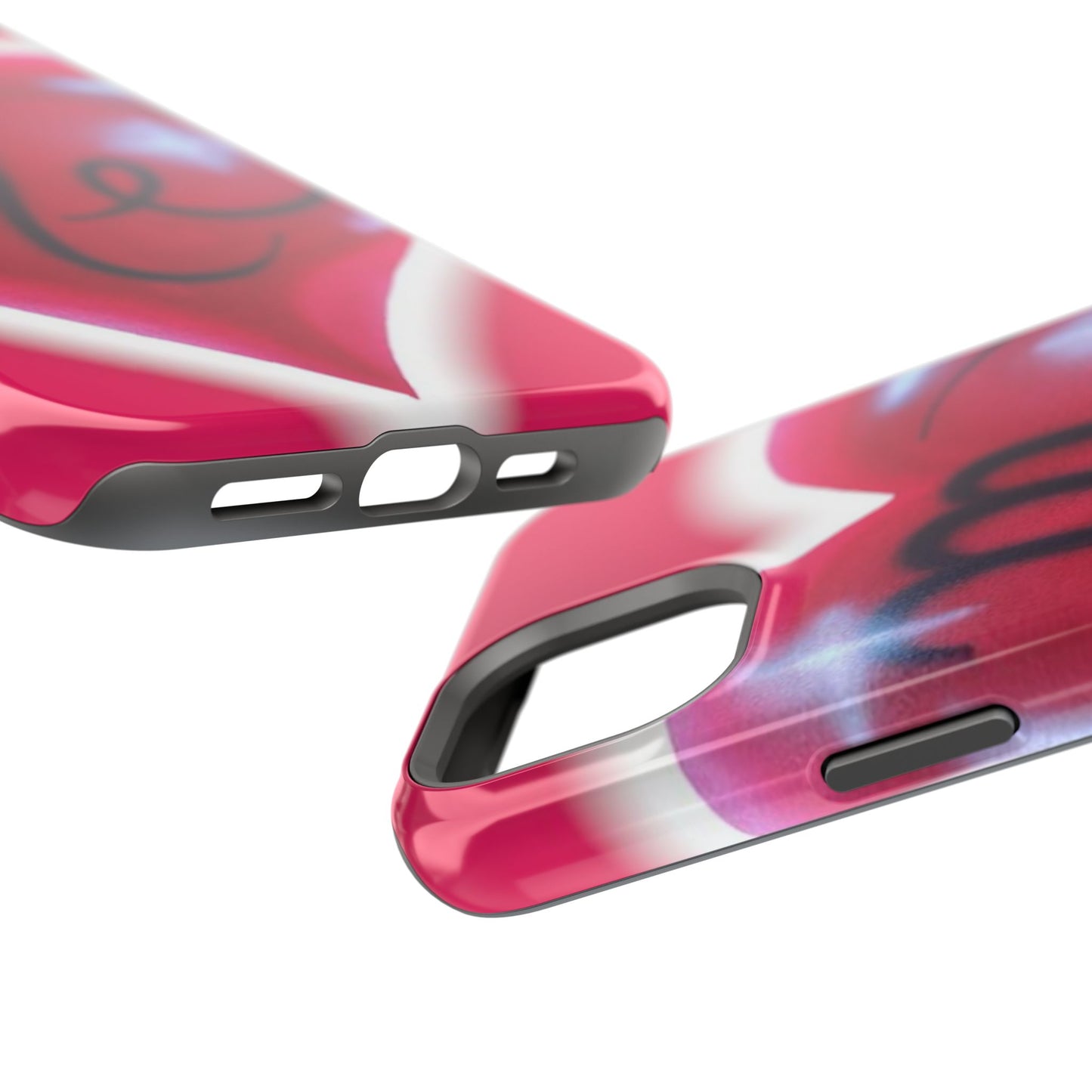 MagSafe "i <3 me" Airbrush iPhone Hülle