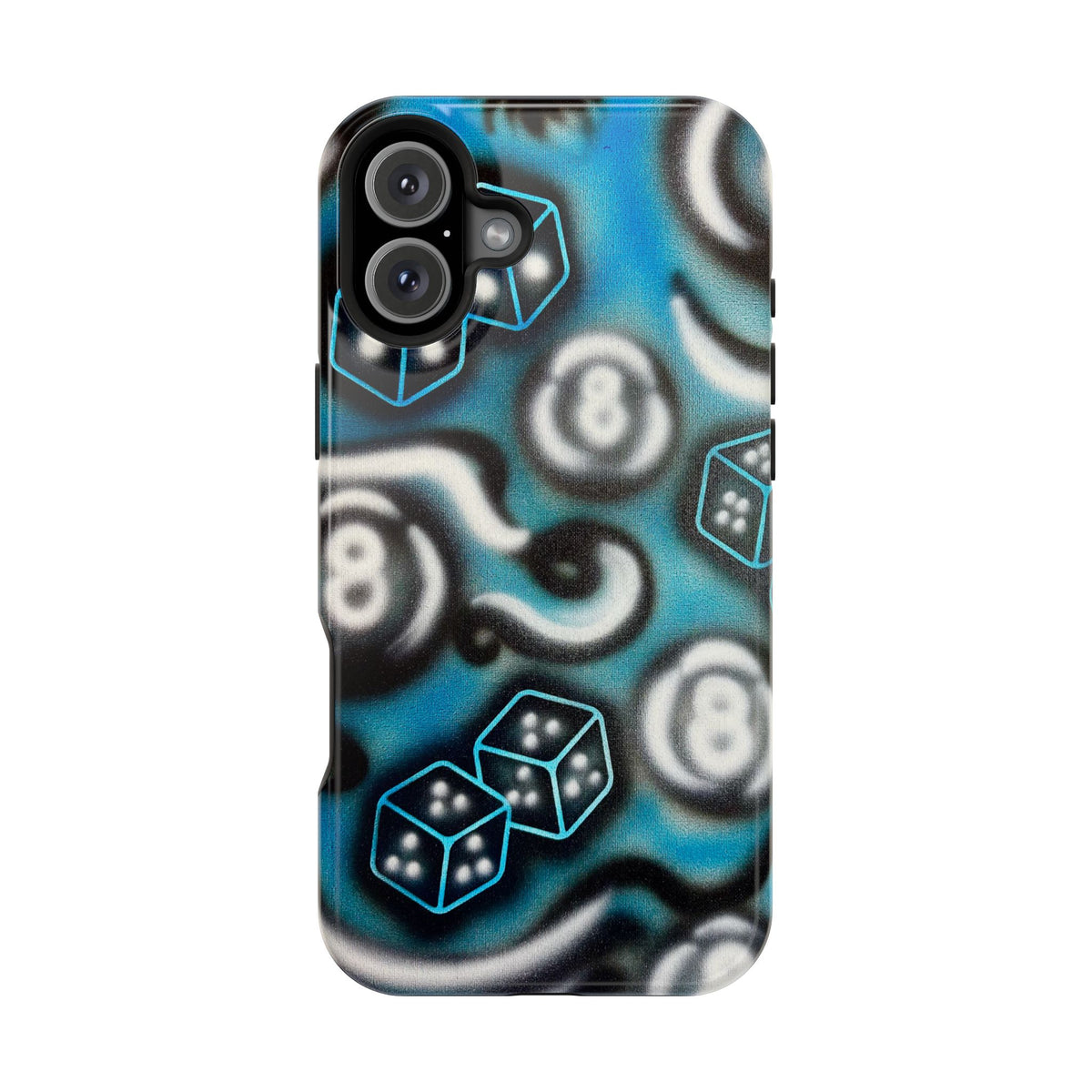 MagSafe "risk it!" airbrush iPhone case