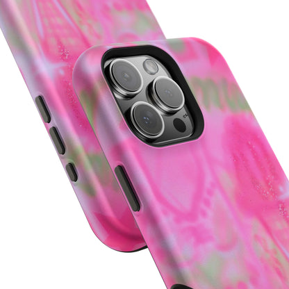 MagSafe "miami matcha" airbrush iPhone case