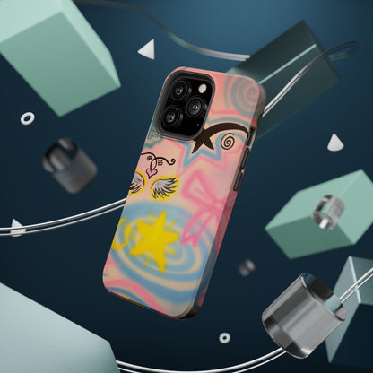 MagSafe "star energy" airbrush iPhone case