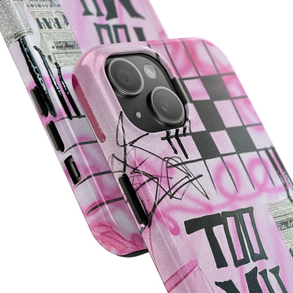 "too much motion" airbrush iPhone case