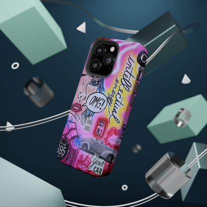 MagSafe "intellektuelle Energie" Airbrush iPhone Hülle