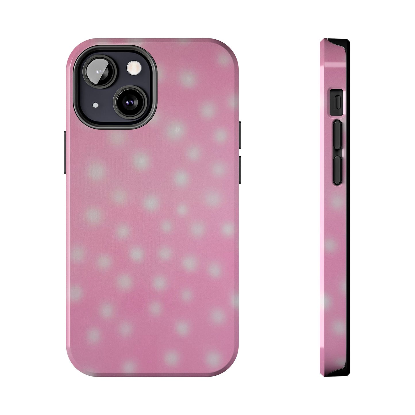"strawberry swirl polka dots" airbrush iPhone case