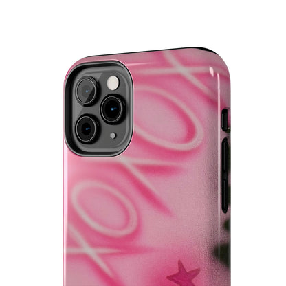 "perfectly pink" airbrush iPhone case