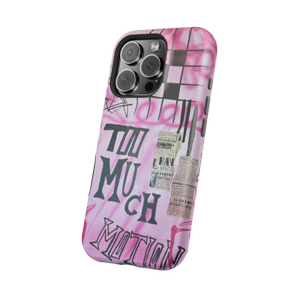 MagSafe "too much motion" airbrush iPhone case