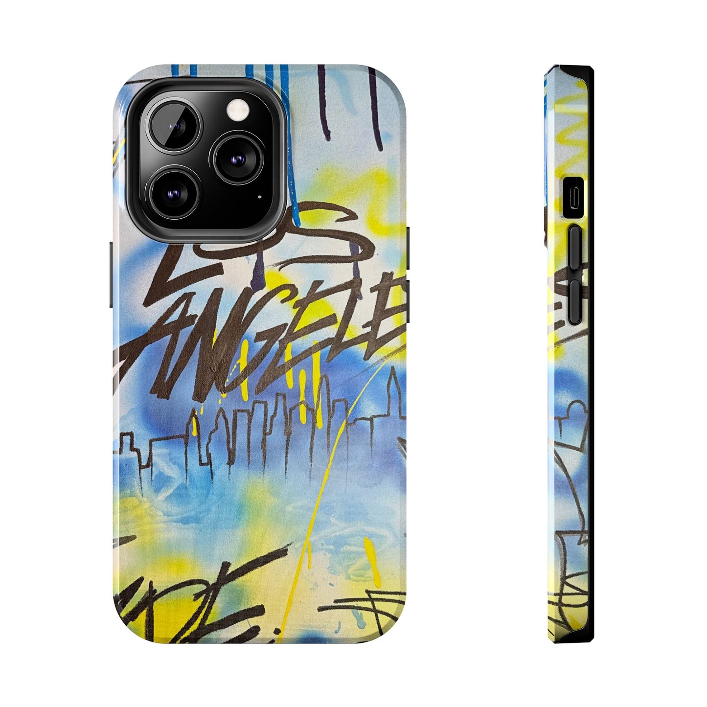 "los angeles" airbrush iPhone case