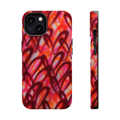 MagSafe „Graffiti Love“ Airbrush iPhone Hülle