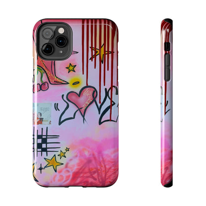 "cherry luvr" airbrush iPhone case