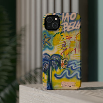 MagSafe "ciao bella" airbrush iPhone case