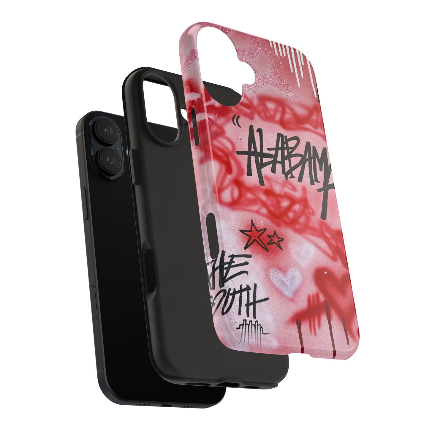 "alabama" airbrush iPhone case