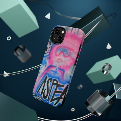 MagSafe "aspen aspirations" airbrush iPhone case