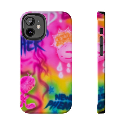 "wanted" airbrush iPhone case