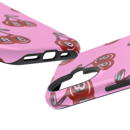 MagSafe "cami cherry pink" Airbrush iPhone Hülle