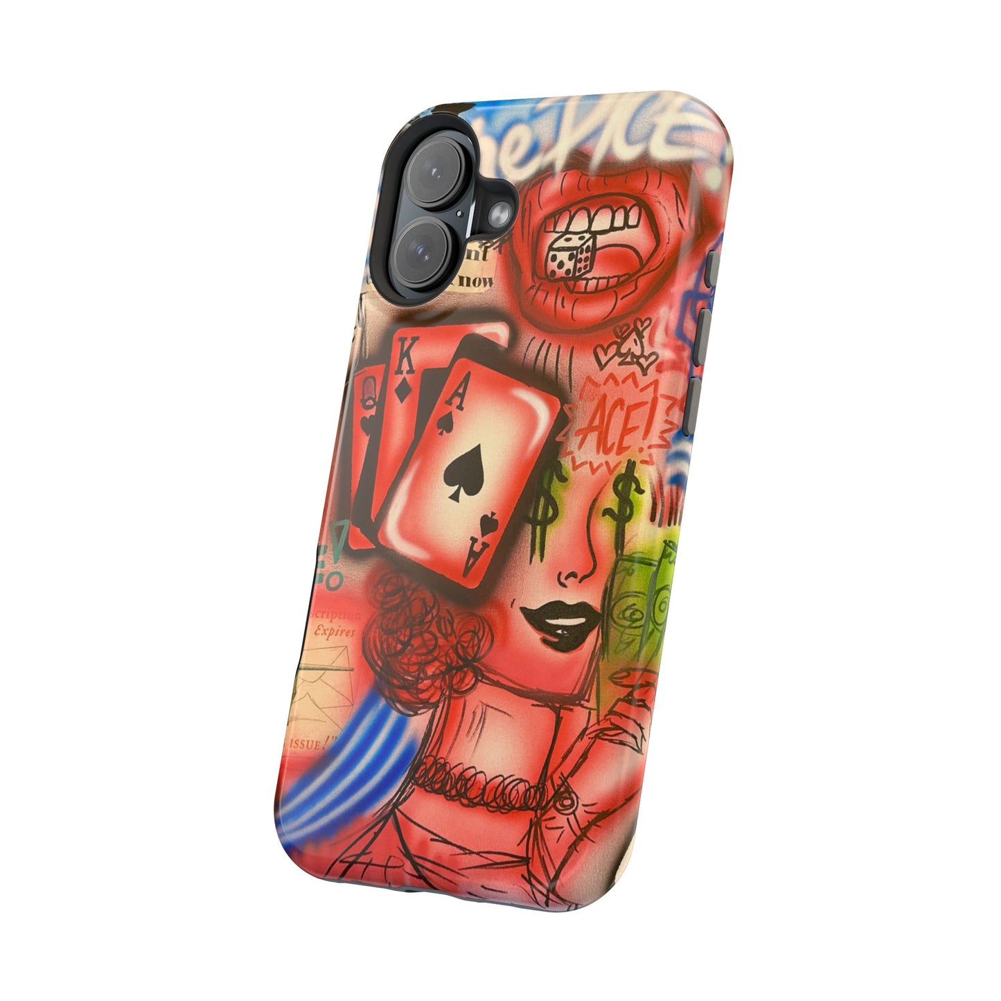 MagSafe "Zufall!" Airbrush iPhone Hülle
