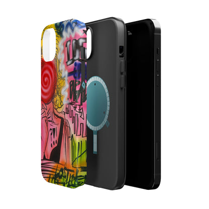MagSafe „Lost in Paradise“ Airbrush-iPhone-Hülle