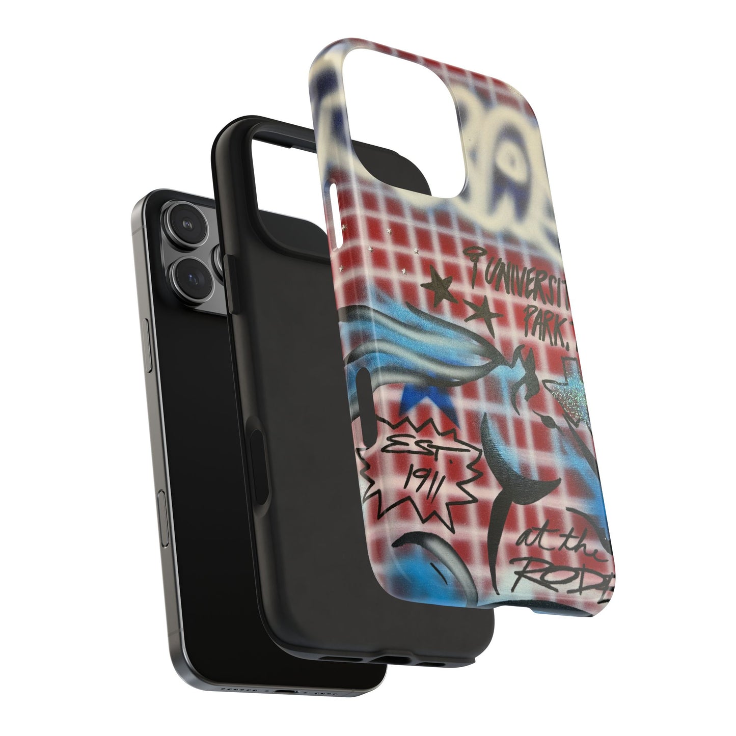 "texas" airbrush iPhone case