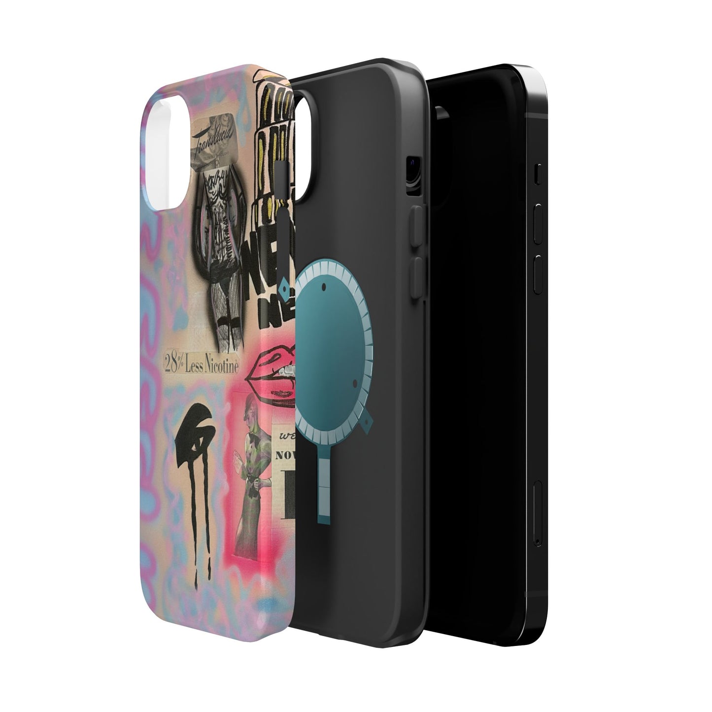 MagSafe "the feeling" airbrush iPhone case