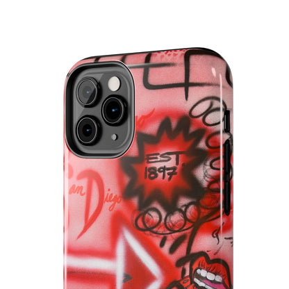 "san diego" airbrush iPhone case