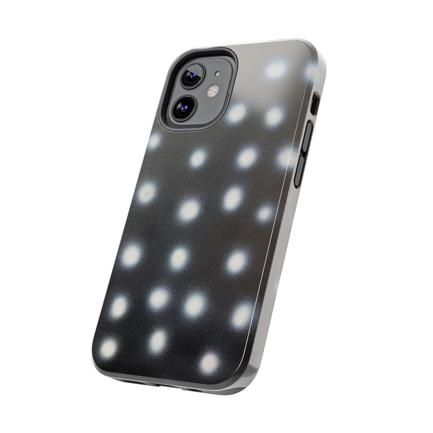 "coconut noir polka dot" airbrush iPhone case